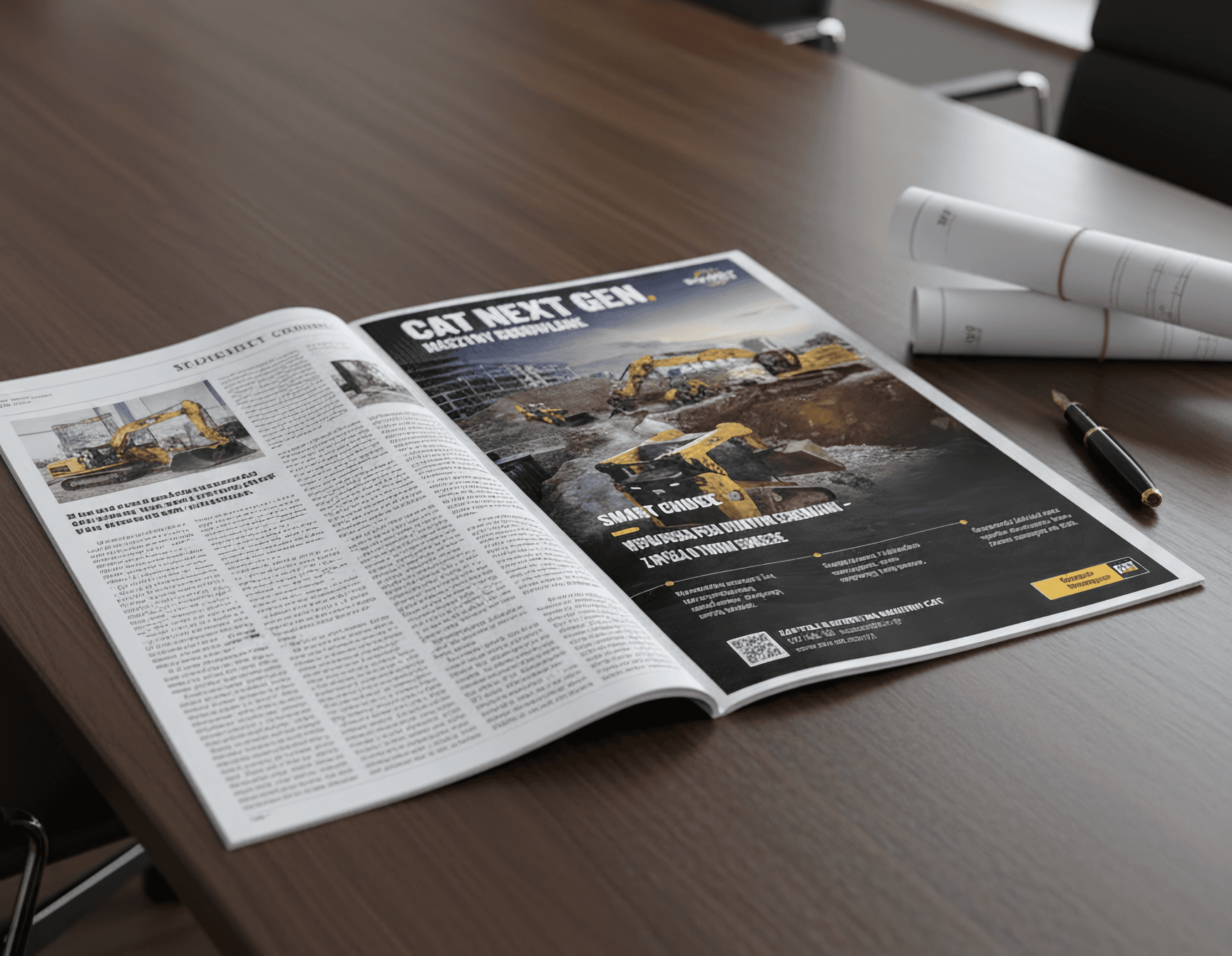 Projekt strony do gazety branżowej